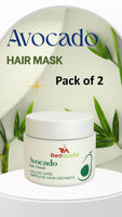 Wallydeals-premium Avocado natural unisex Hair Mask (Pack of 2)