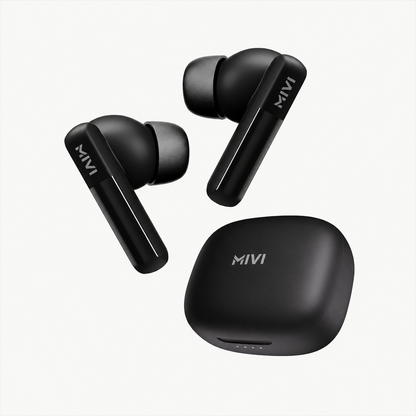Mivi premium AI call enhanced noice cancellation Airpods